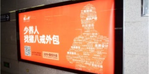 猪八戒网刷屏深圳地铁广告